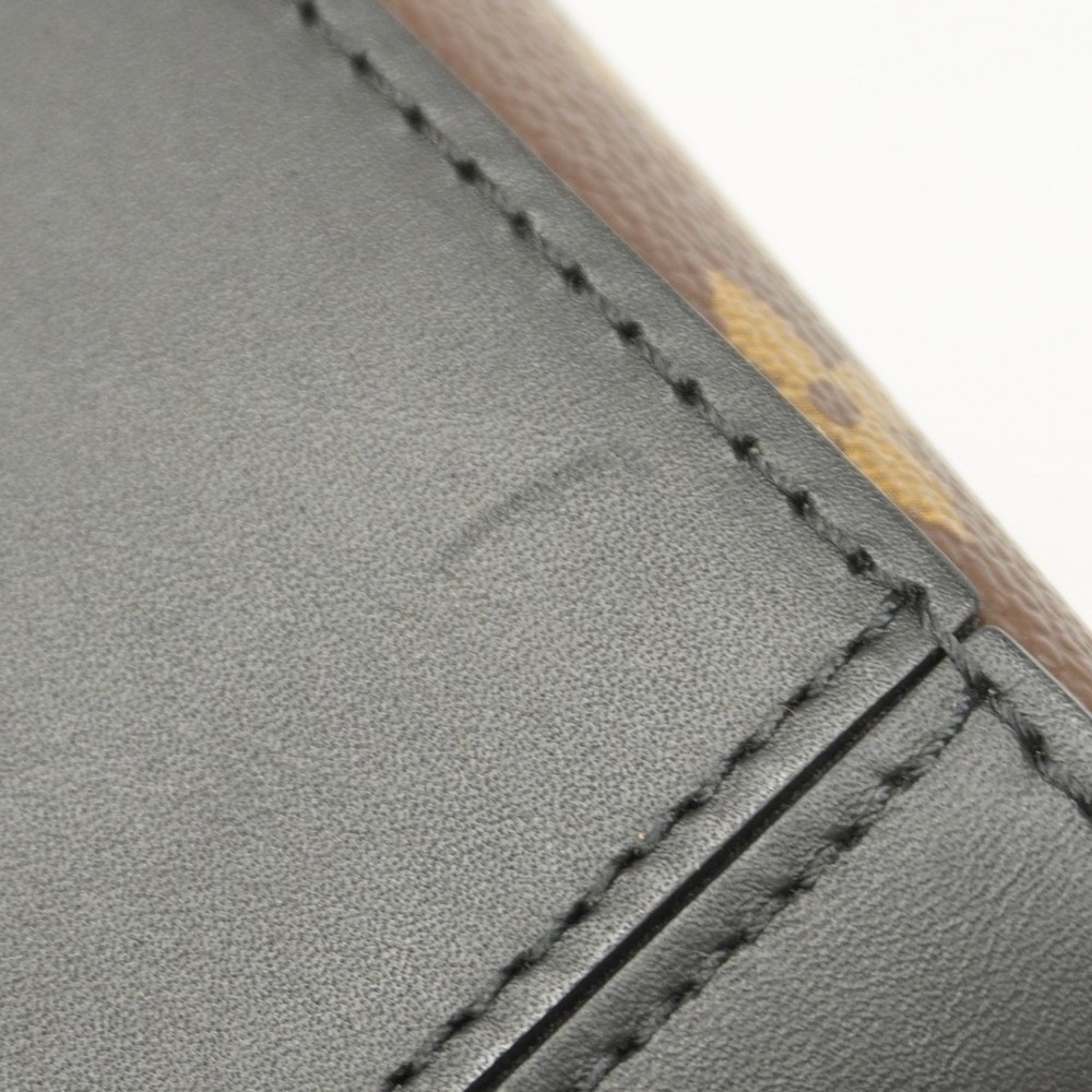 LOUIS VUITTON Monogram Santonge M43555 Shoulder Bag Brown Noir - Picture 8 of 10